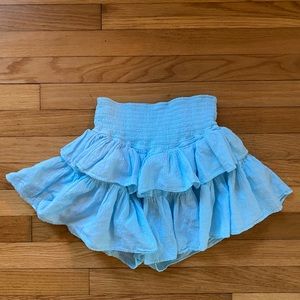 Blanco light blue ruffle skirt Size M